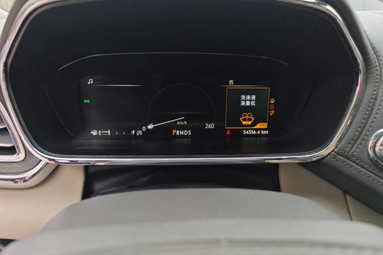 Used Lincoln Continental 2017 2.0T Two-Wheel Drive Prestige Edition Odometer Close Up