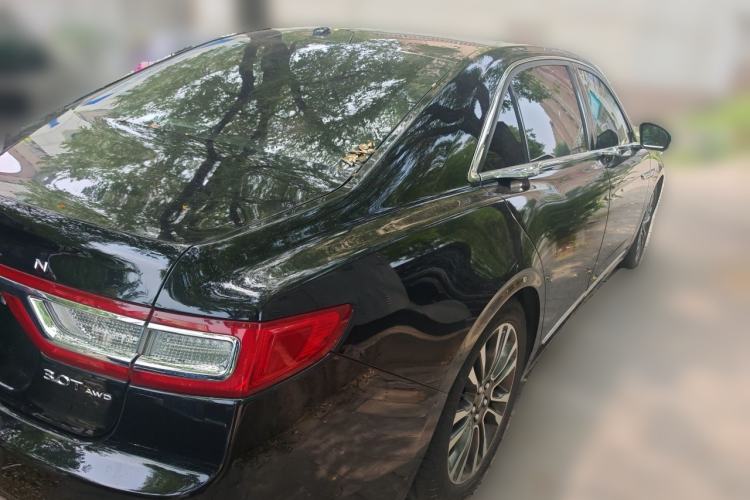 Used Lincoln Continental 2017 3.0T Four-Wheel Drive Prestige Edition Rear Right 45 Deg