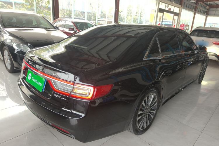 Used Lincoln Continental 2017 3.0T Four-Wheel Drive Prestige Edition Rear Right 45 Deg