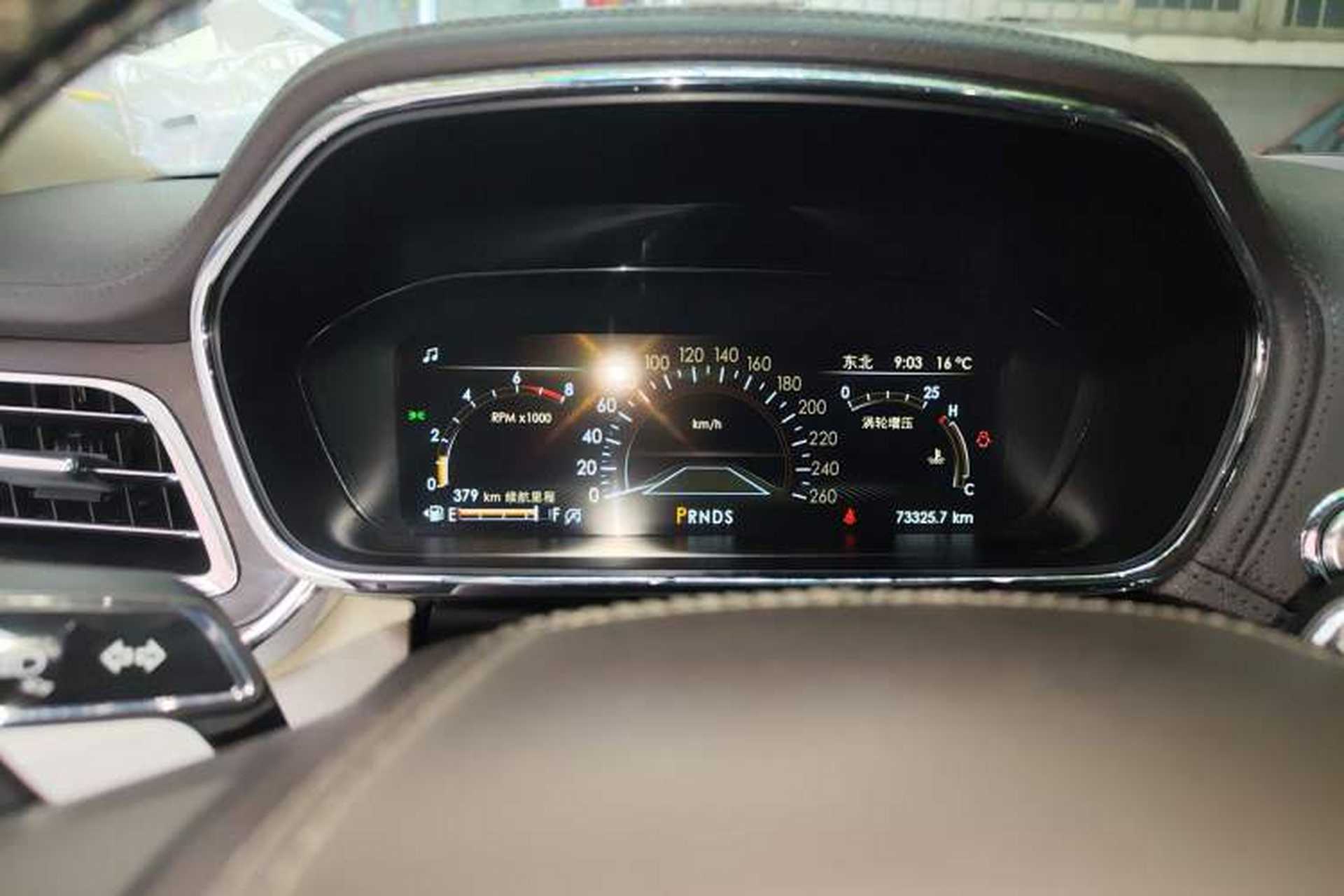Used Lincoln Continental 2017 2.0T Two-Wheel Drive Prestige Edition Instrument Cluster