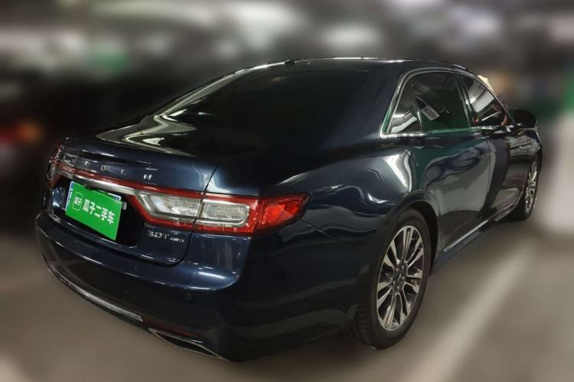 Used Lincoln Continental 2017 3.0T Four-Wheel Drive Prestige Edition Rear Right 45 Deg