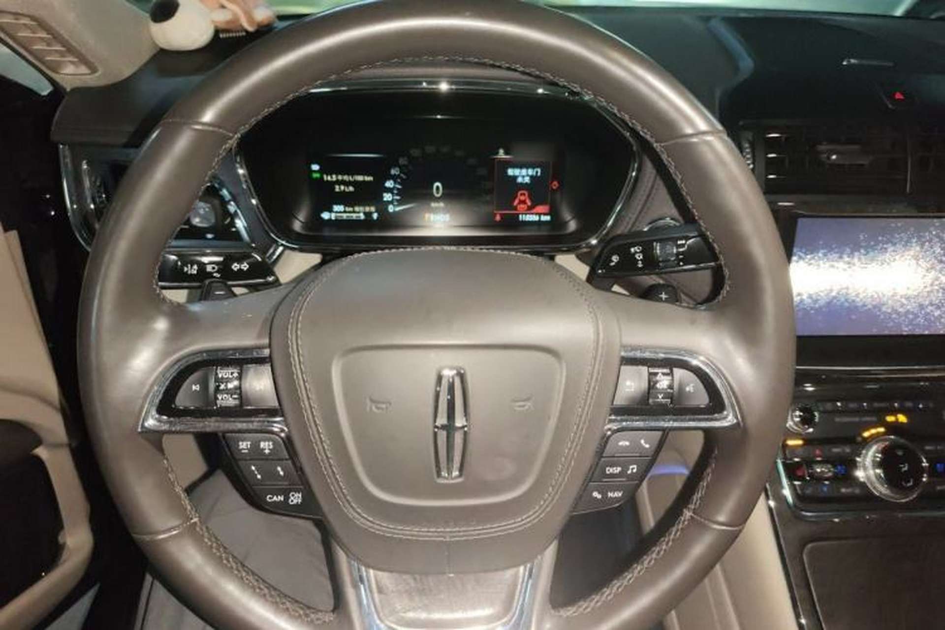 Used Lincoln Continental 2017 3.0T Four-Wheel Drive Prestige Edition Steering Wheel