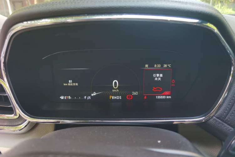 Used Lincoln Continental 2017 2.0T Two-Wheel Drive Prestige Edition Instrument Cluster