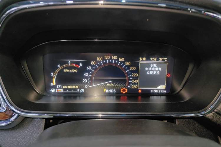 Used Lincoln Continental 2017 2.0T Two-Wheel-Drive Luxury Edition Instrument Cluster