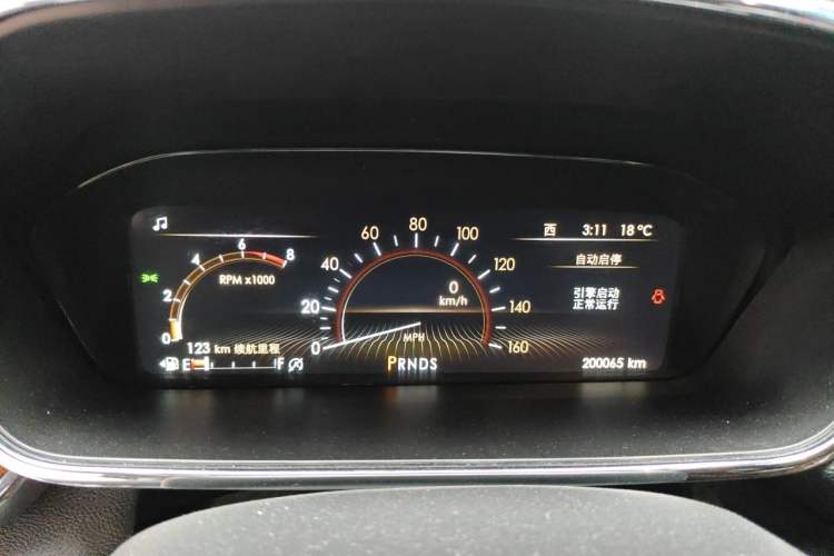 Used Lincoln Continental 2017 2.0T Two-Wheel Drive Deluxe Edition Instrument Cluster