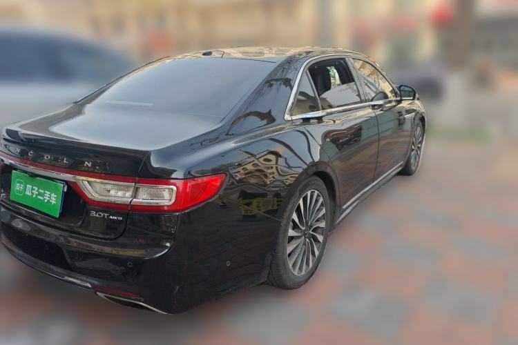 Used Lincoln Continental 2017 3.0T Four-Wheel Drive Presidential Edition Rear Right 45 Deg