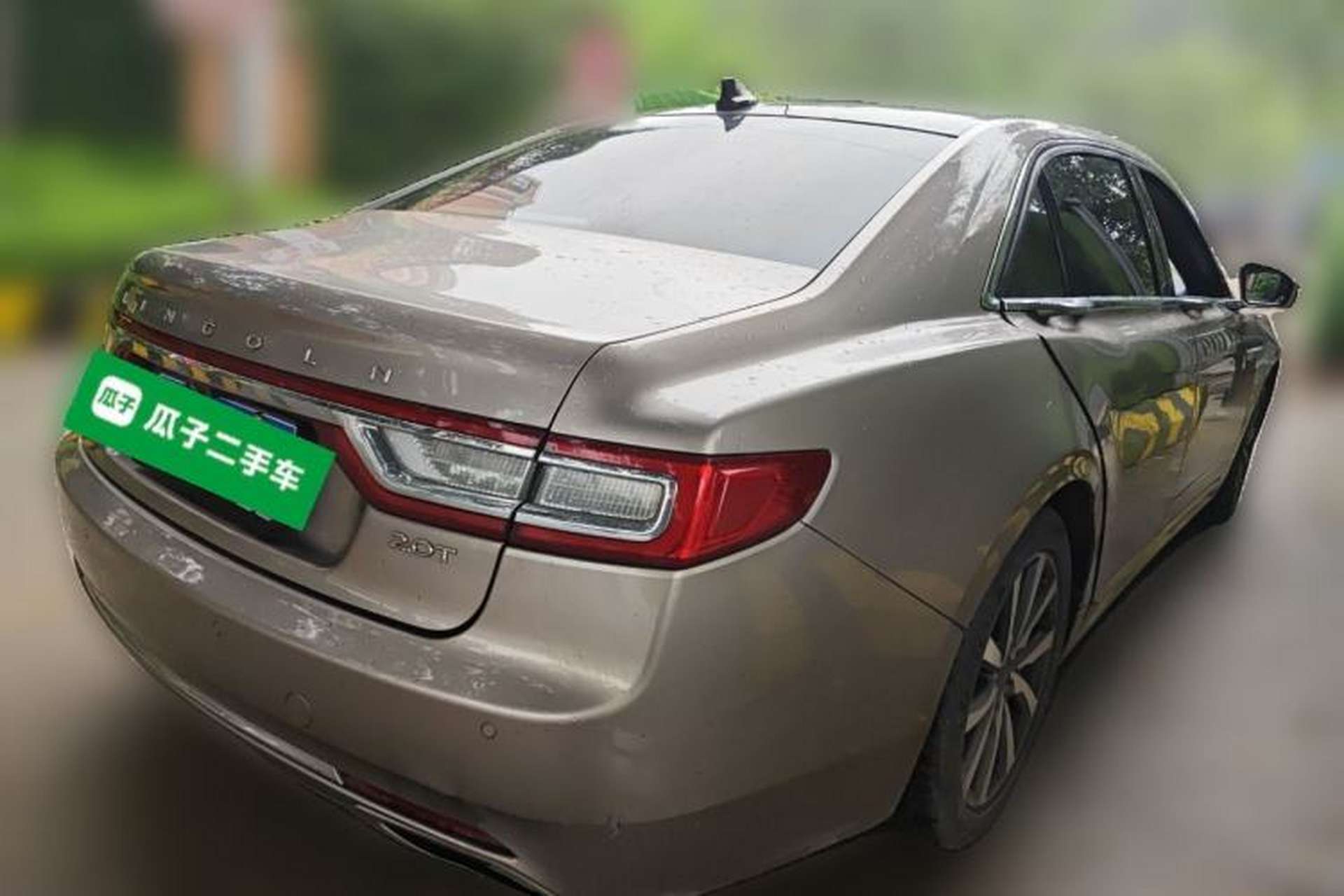 Used Lincoln Continental 2017 2.0T Two-Wheel Drive Deluxe Edition Rear Right 45 Deg