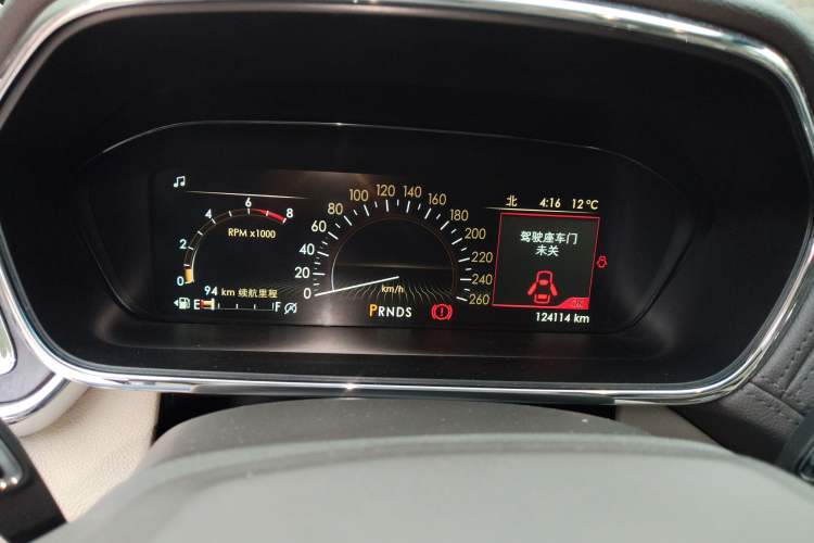 Used Lincoln Continental 2017 2.0T Two-Wheel Drive Deluxe Edition Instrument Cluster