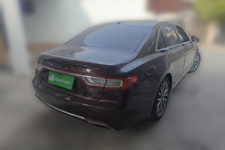 Used Lincoln Continental 2017 2.0T Two-Wheel-Drive Luxury Edition Rear Right 45 Deg