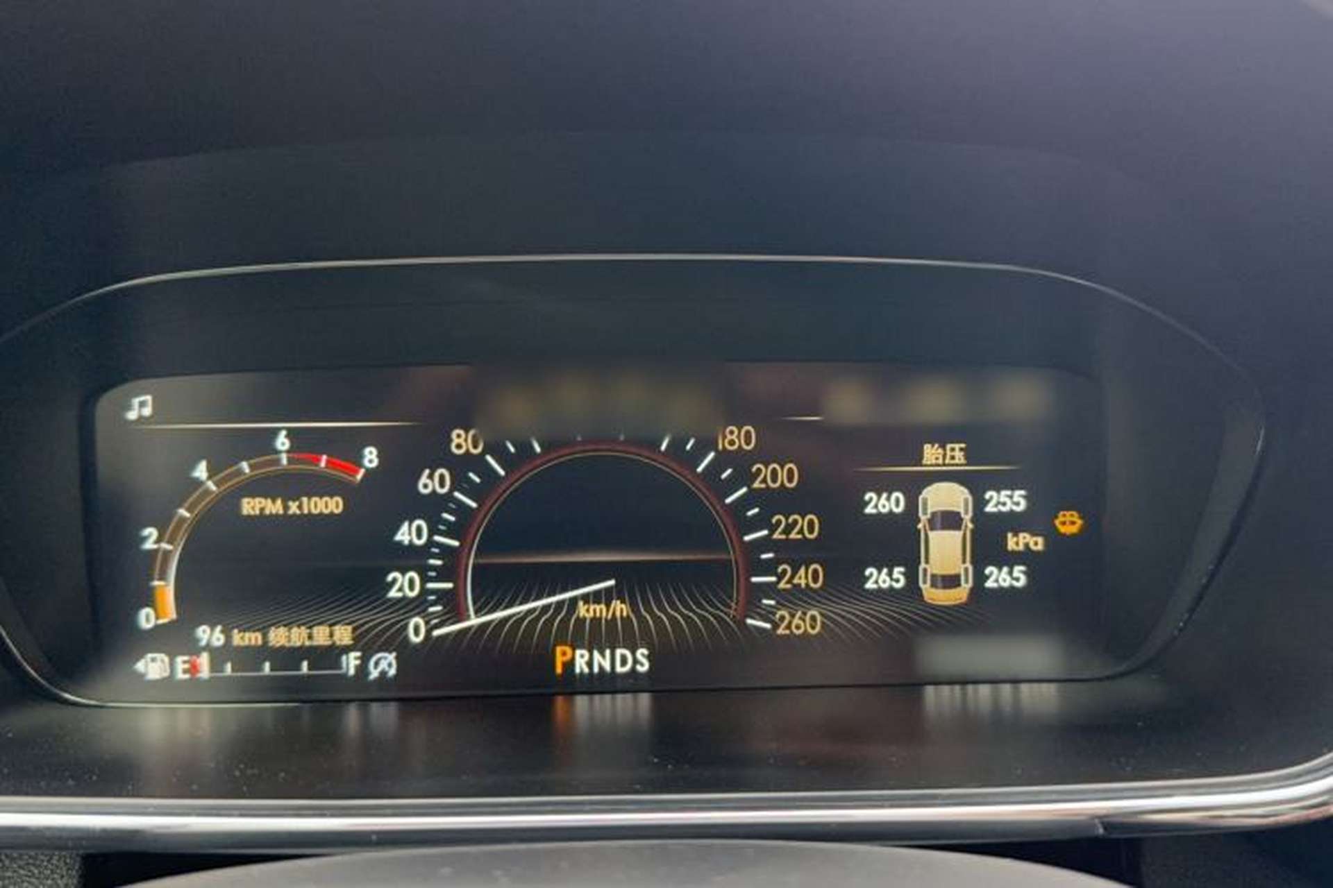Used Lincoln Continental 2017 2.0T Two-Wheel-Drive Luxury Edition Instrument Cluster