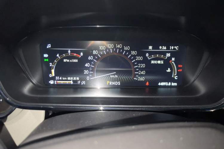 Used Lincoln Continental 2017 2.0T Two-Wheel Drive Deluxe Edition Instrument Cluster