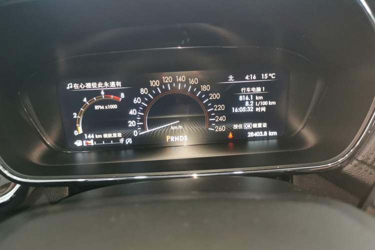 Used Lincoln Continental 2018 2.0T Two-Wheel Drive Deluxe Edition Instrument Cluster