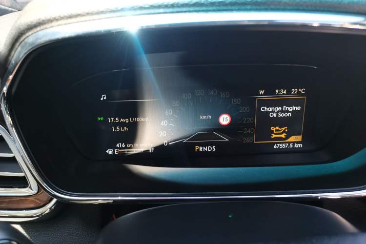 Used Lincoln Continental 2018 3.0T Four-Wheel Drive Prestige Edition Instrument Cluster
