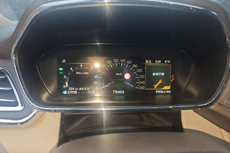 Used Lincoln Continental 2018 2.0T Two-Wheel Drive Prestige Edition Instrument Cluster