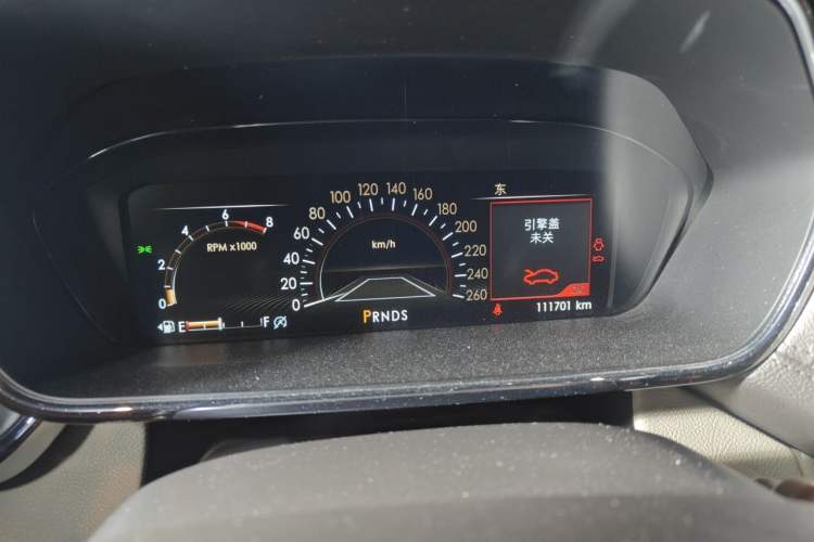 Used Lincoln Continental 2018 2.0T Two-Wheel Drive Prestige Edition Instrument Cluster
