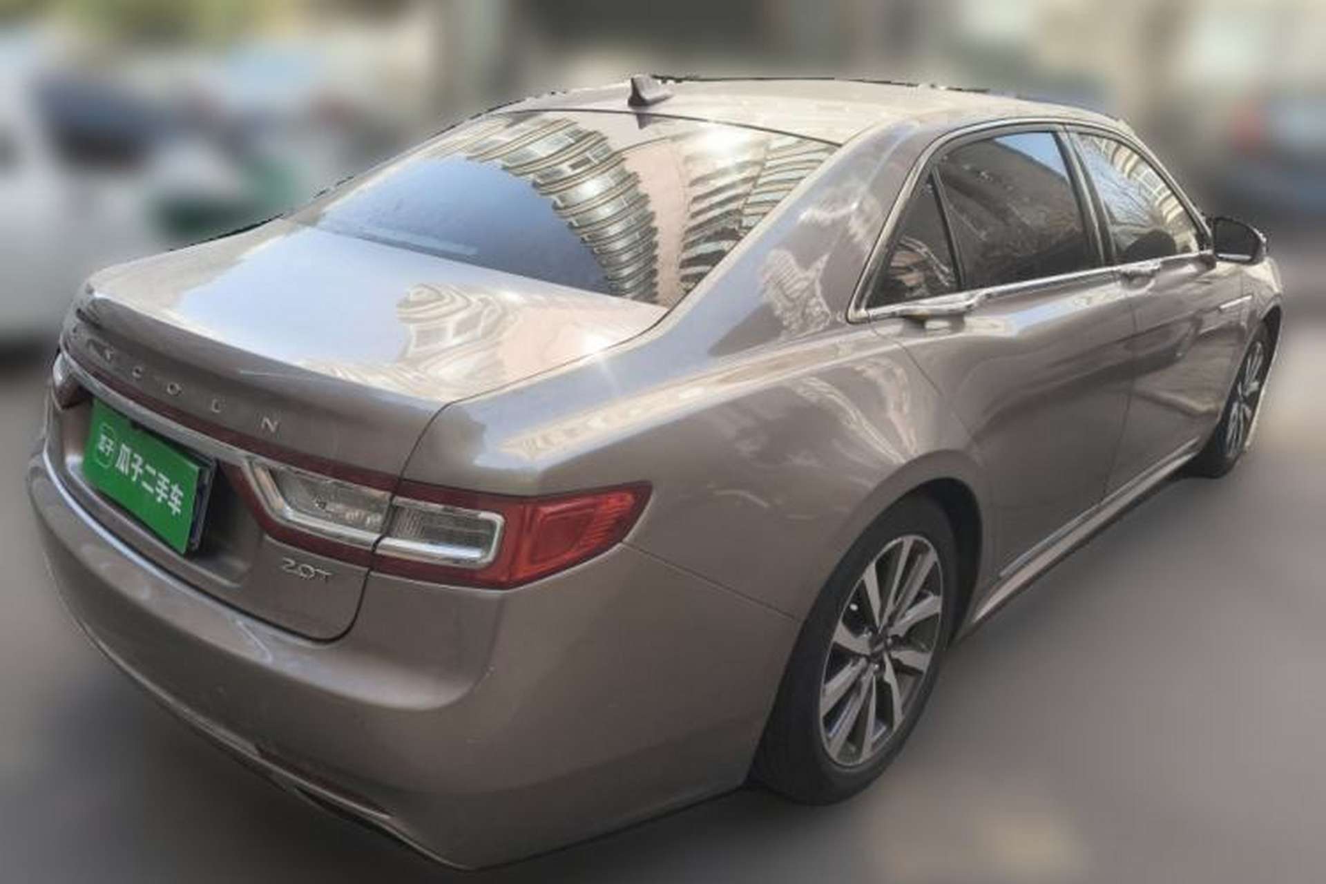 Used Lincoln Continental 2018 2.0T Two-Wheel Drive Zunyue Edition Rear Right 45 Deg