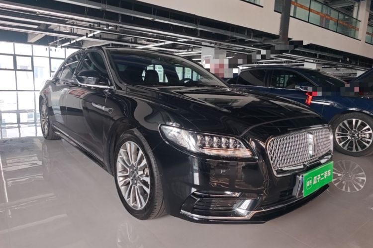 Used Lincoln Continental 2019 2.0T Two-Wheel Drive Prestige Version China VI Standard Front Right 45 Deg