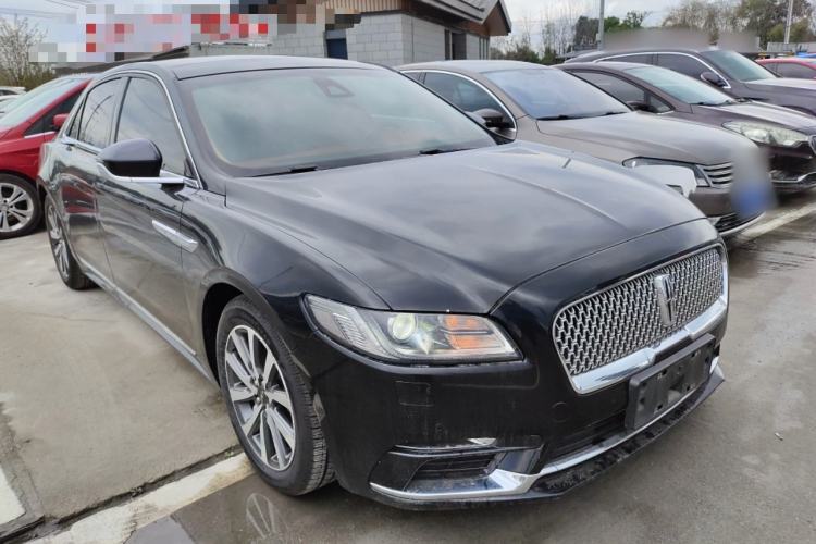 Used Lincoln Continental 2019 2.0T Two-Wheel Drive Luxury Edition China VI Standard Front Right 45 Deg