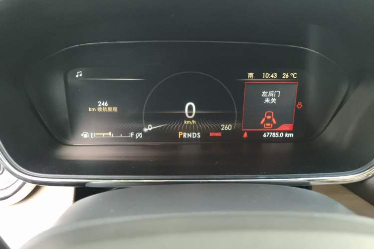 Used Lincoln Continental 2019 2.0T Two-Wheel Drive Luxury Edition China VI Standard Instrument Cluster