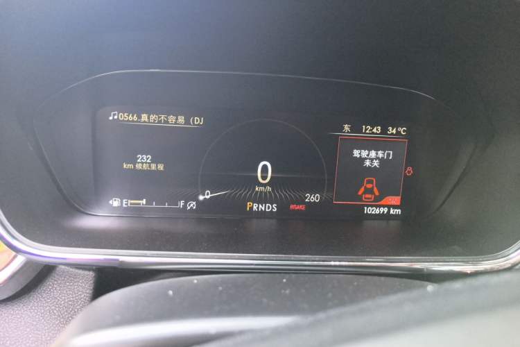 Used Lincoln Continental 2019 2.0T Two-Wheel Drive Luxury Edition China VI Standard Instrument Cluster