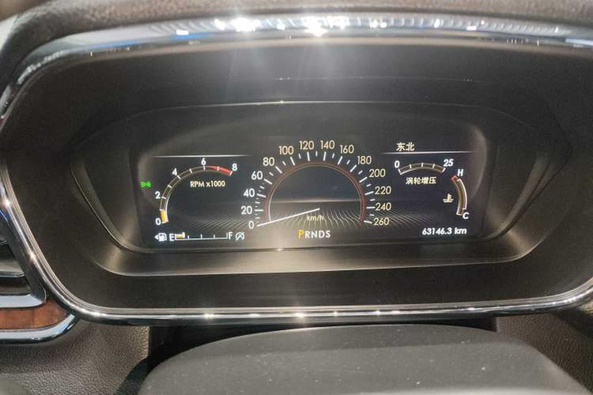 Used Lincoln Continental 2019 2.0T Two-Wheel Drive Prestige Version China VI Standard Instrument Cluster
