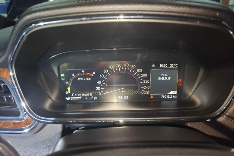 Used Lincoln Continental 2019 2.0T Two-Wheel Drive Luxury Edition China VI Standard Instrument Cluster