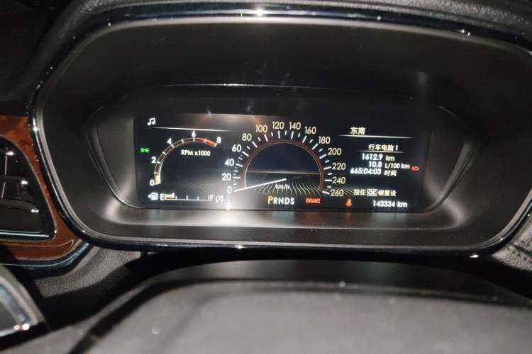 Used Lincoln Continental 2019 2.0T Two-Wheel Drive Prestige Version China VI Standard Instrument Cluster