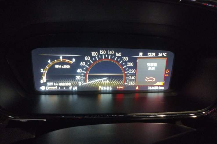 Used Lincoln Continental 2019 2.0T Two-Wheel Drive Luxury Edition China VI Standard Instrument Cluster