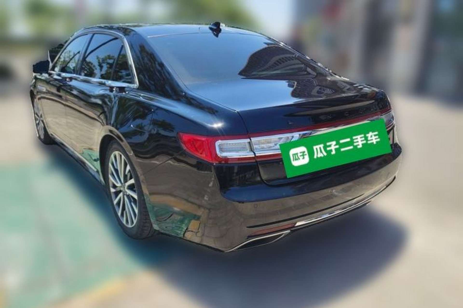 Used Lincoln Continental 2019 2.0T Two-Wheel Drive Luxury Edition China VI Standard Rear Left 45 Deg
