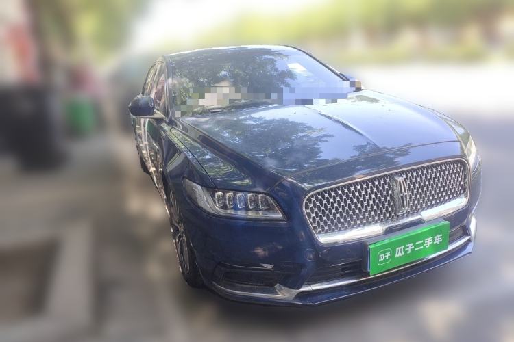 Used Lincoln Continental 2019 2.0T Two-Wheel Drive Prestige Version China VI Standard Front Right 45 Deg
