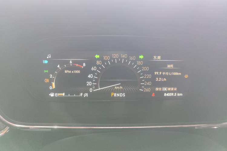 Used Lincoln Continental 2019 2.0T Two-Wheel Drive Prestige Version China VI Standard Instrument Cluster