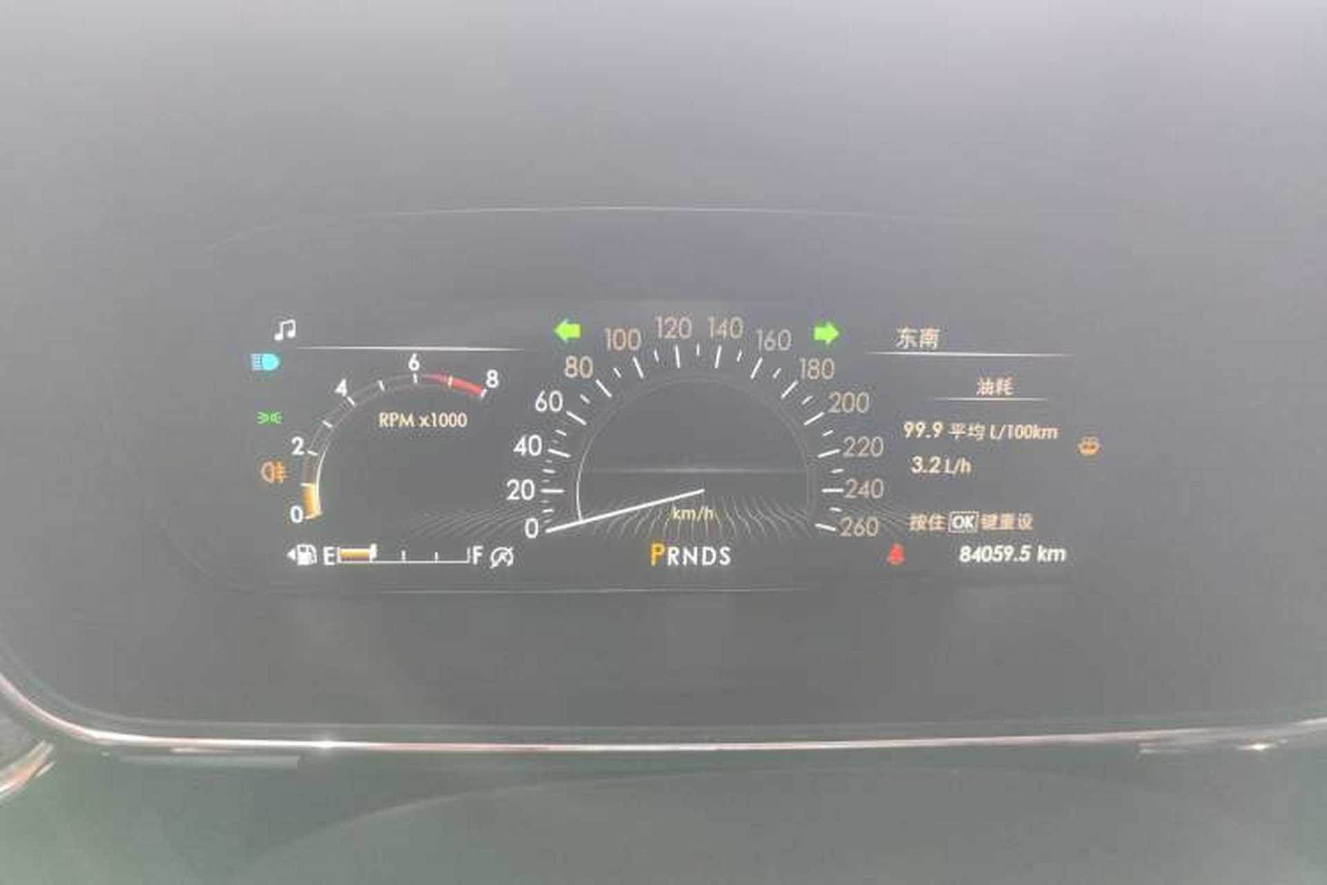 Used Lincoln Continental 2019 2.0T Two-Wheel Drive Prestige Version China VI Standard Instrument Cluster