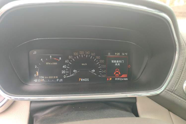 Used Lincoln Continental 2019 2.0T Two-Wheel Drive Prestige Version China VI Standard Instrument Cluster