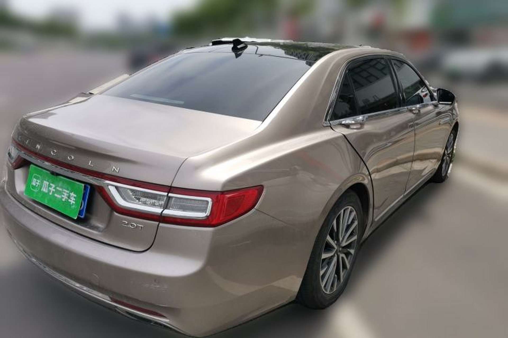 Used Lincoln Continental 2019 2.0T Two-Wheel Drive Luxury Edition China VI Standard Rear Right 45 Deg
