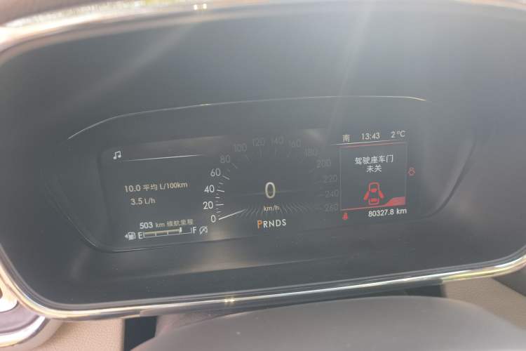Used Lincoln Continental 2019 2.0T Two-Wheel Drive Luxury Edition China VI Standard Instrument Cluster