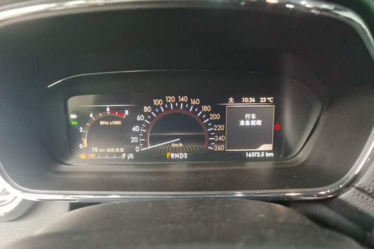 Used Lincoln Continental 2019 2.0T Two-Wheel Drive Luxury Edition China VI Standard Instrument Cluster