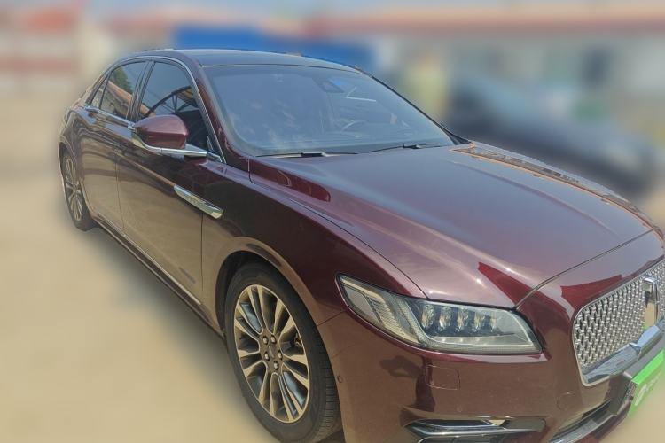 Used Lincoln Continental 2019 2.0T Two-Wheel Drive Prestige Version China VI Standard Front Right 45 Deg