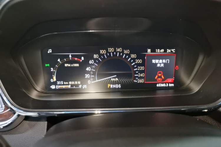 Used Lincoln Continental 2019 2.0T Two-Wheel Drive Luxury Edition China VI Standard Instrument Cluster