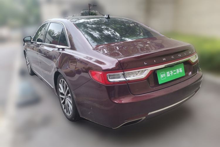 Used Lincoln Continental 2019 2.0T Two-Wheel Drive Prestige Version China VI Standard Rear Left 45 Deg