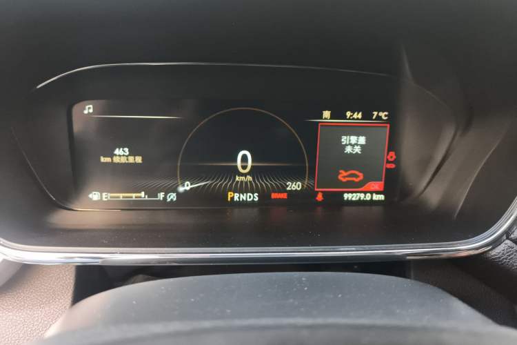 Used Lincoln Continental 2019 2.0T Two-Wheel Drive Luxury Edition China VI Standard Odometer Close Up