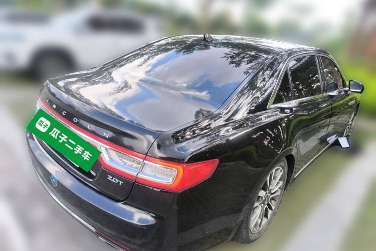 Used Lincoln Continental 2020 2.0T Two-Wheel Drive MONO Limited Edition Prestige Version MONO BLACK Rear Right 45 Deg