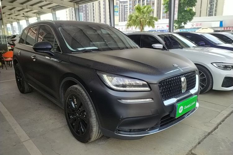 Used Lincoln Corsair 2020 2.0T Two-Wheel-Drive Black Knight Limited Edition Front Right 45 Deg