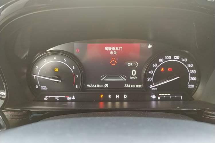 Used Lincoln Corsair 2020 2.0T Two-Wheel-Drive Black Knight Limited Edition Instrument Cluster
