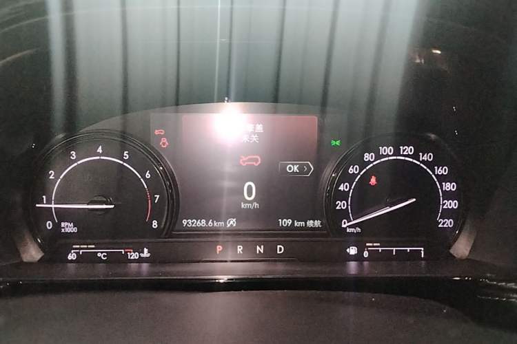 Used Lincoln Corsair 2020 2.0T Two-Wheel Drive Luxury Edition Instrument Cluster