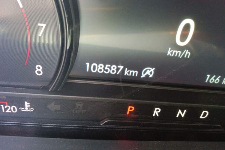 Used Lincoln Corsair 2020 2.0T Two-Wheel Drive Zunyue Edition Odometer Close Up