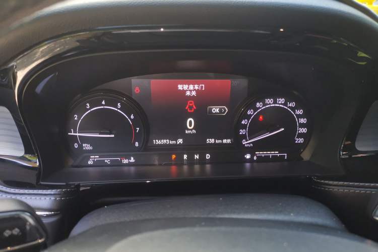 Used Lincoln Corsair 2020 2.0T Two-Wheel Drive Luxury Edition Instrument Cluster