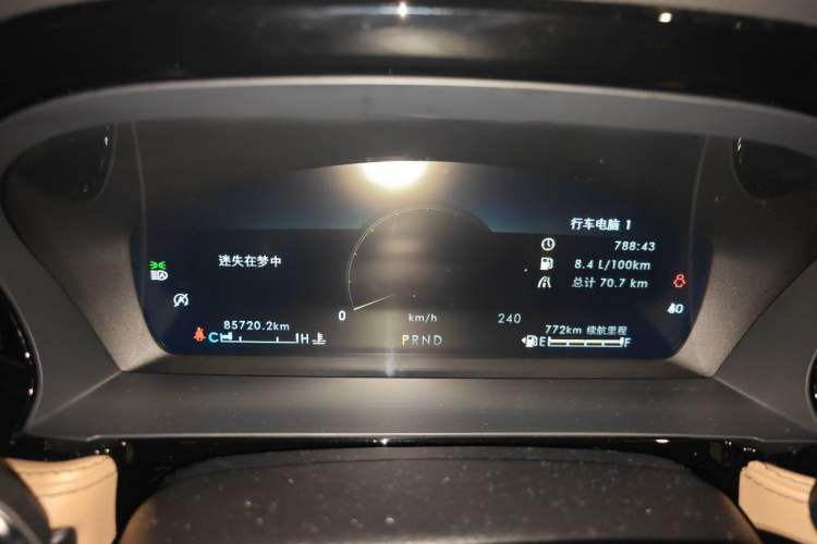 Used Lincoln Corsair 2020 2.0T Four-Wheel Drive Prestige Edition Instrument Cluster
