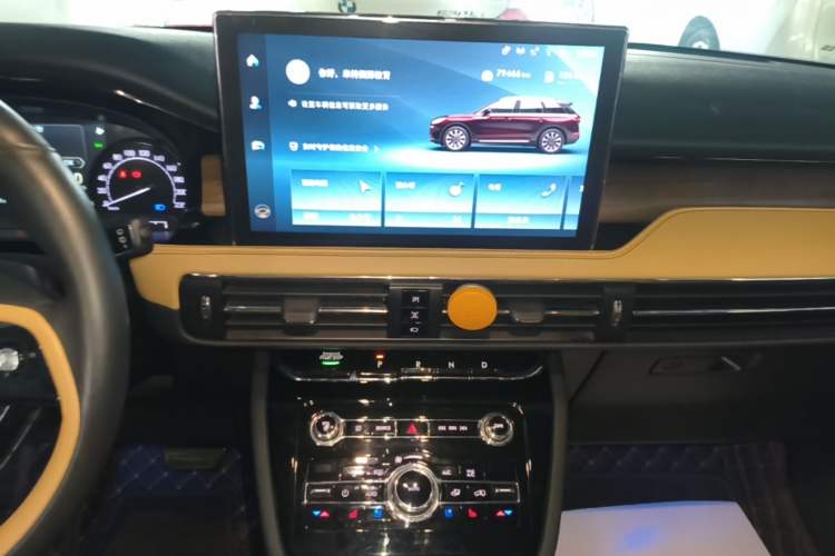 Used Lincoln Corsair 2020 2.0T Four-Wheel Drive Luxury Edition Audio And AC Panel