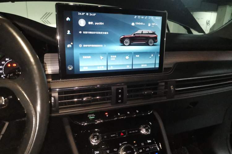 Used Lincoln Corsair 2020 2.0T Two-Wheel Drive Luxury Edition Audio And AC Panel