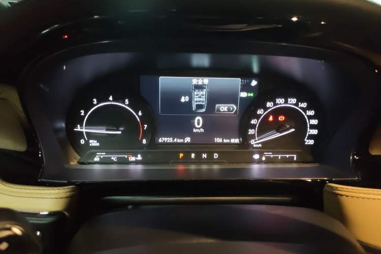Used Lincoln Corsair 2020 2.0T Four-Wheel Drive Luxury Edition Instrument Cluster